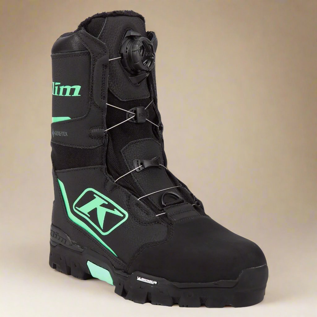 Klim Aurora GTX BOA Boot Black Wintermint