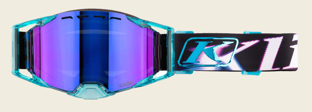 Klim Rage Goggle | Blue Purple Mirror