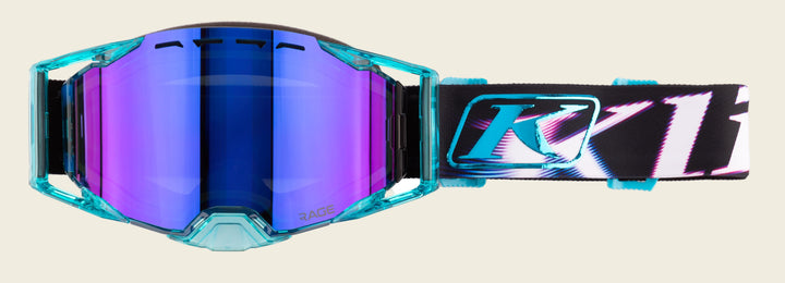 Klim Rage Goggle | Blue Purple Mirror