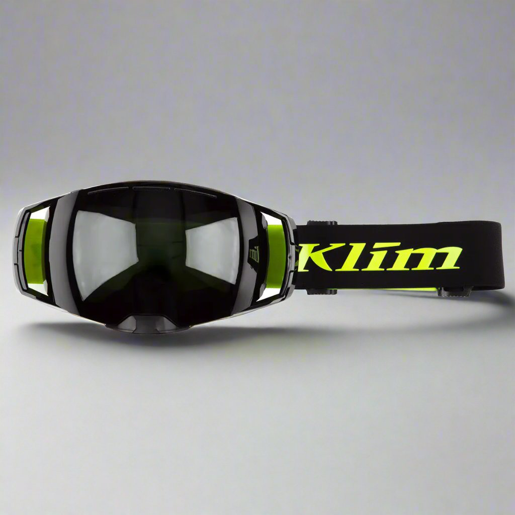 Klim Aeon Goggle Tech Black Hi Vis Smoke Polarized