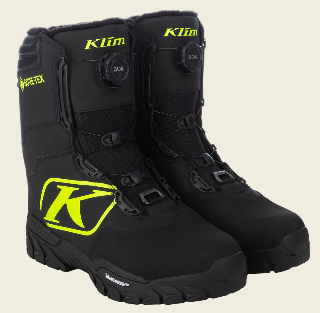 Klim Force GTX Boa Boot | Black - Hi-Vis