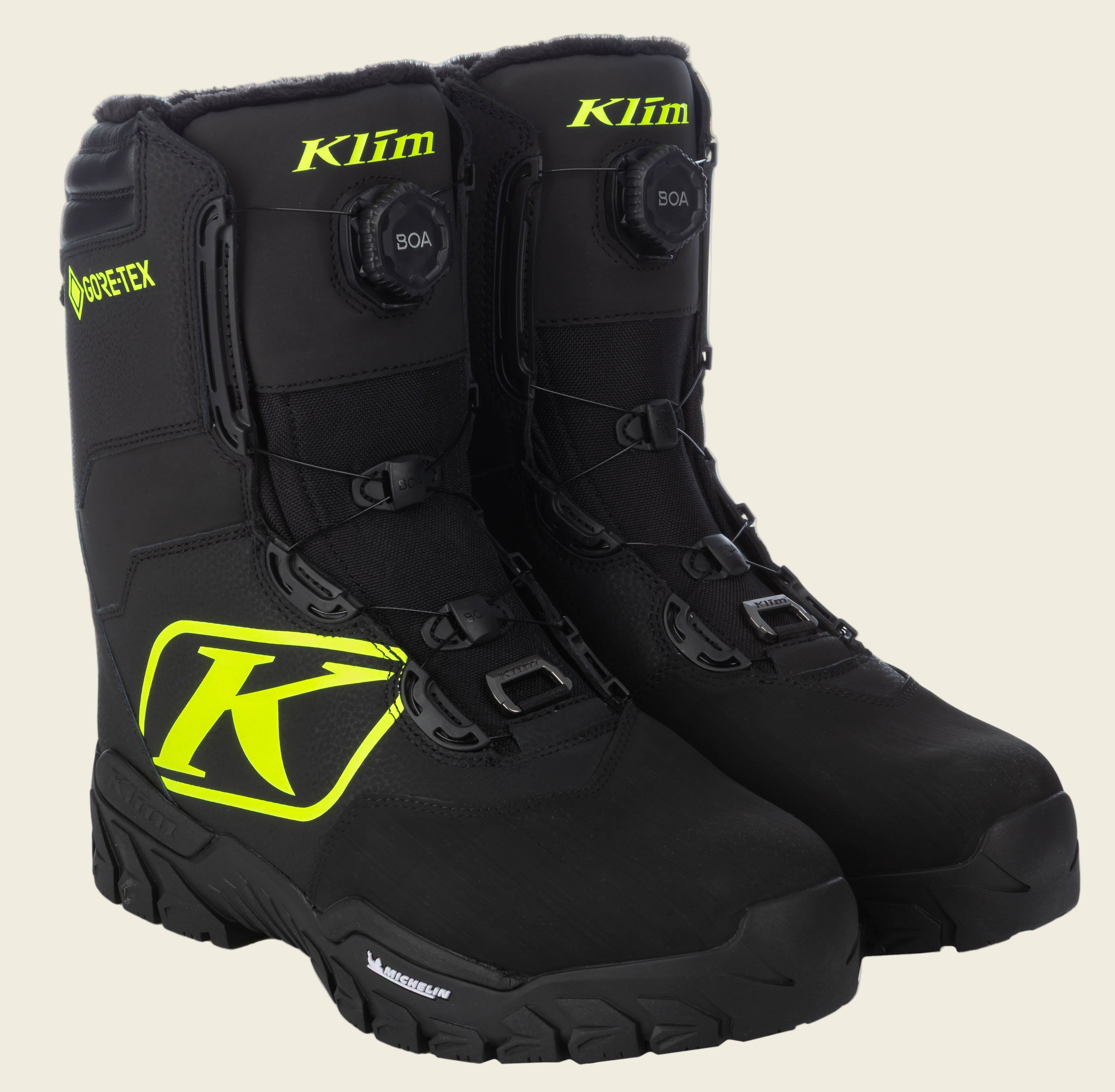 Klim Force GTX Boa Boot | Black - Hi-Vis