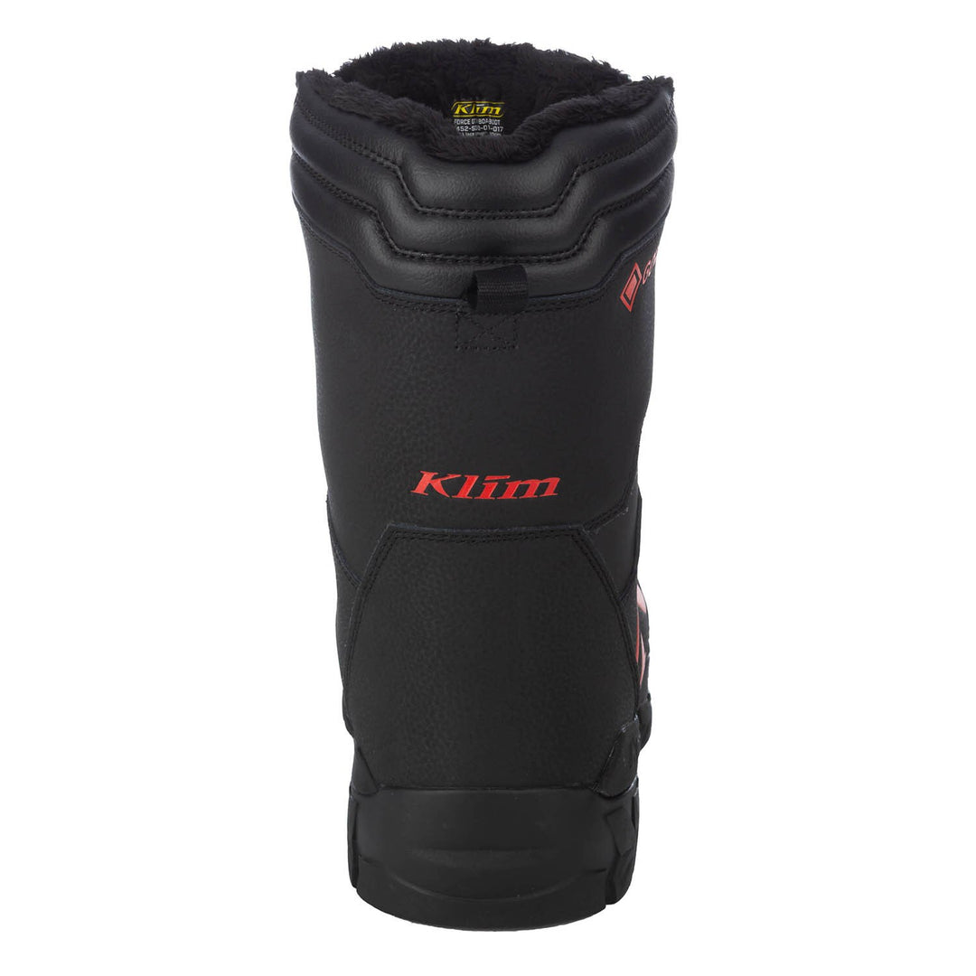 Klim Force GTX Boa Boot | Black - Fiery Red