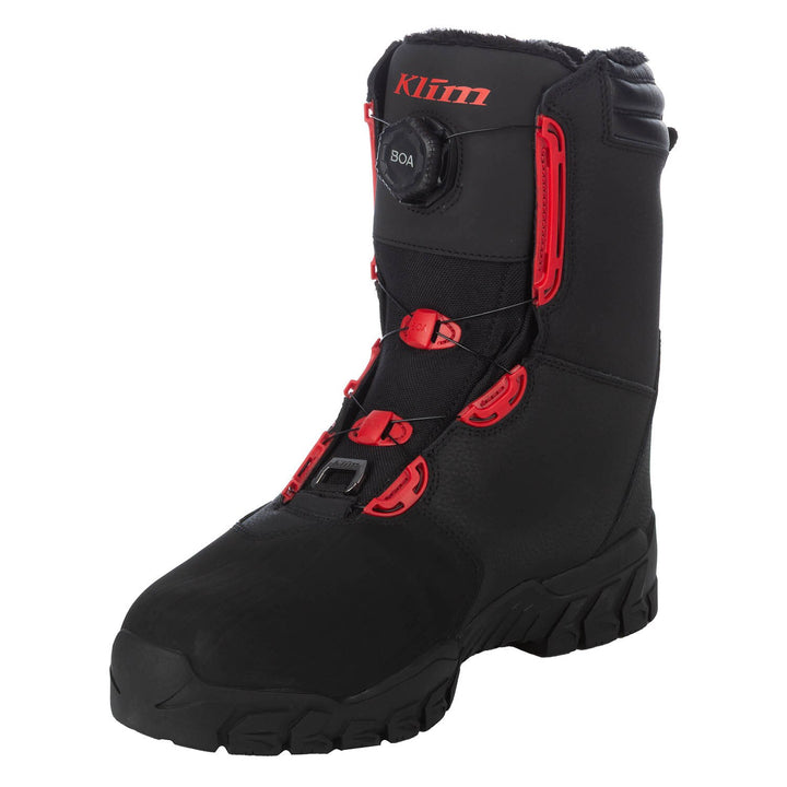Klim Force GTX Boa Boot | Black - Fiery Red