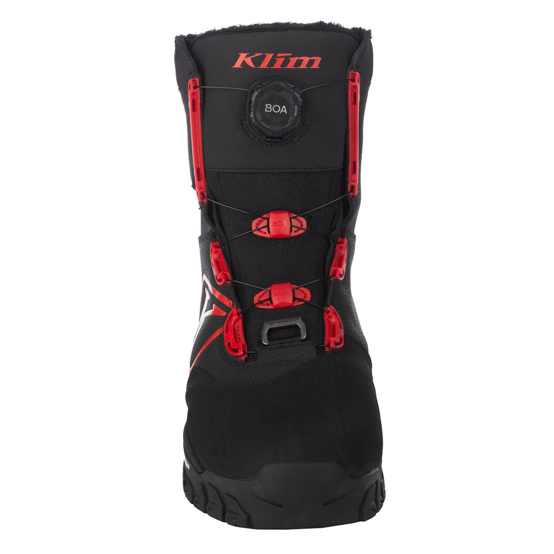 Klim Force GTX Boa Boot | Black - Fiery Red