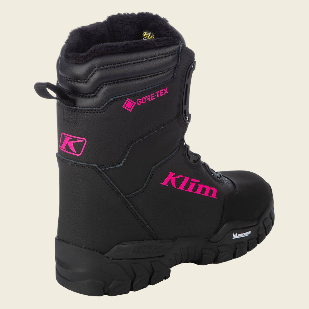 Klim Fierce GTX Boa Boot | Black - Pink Glo
