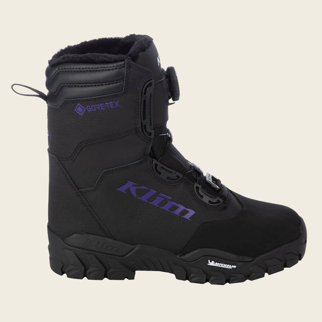 Klim Fierce GTX Boa Boot | Black - Heliotrope