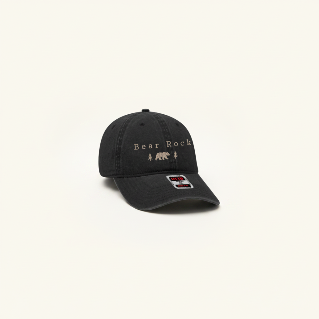 Bear Rock Bear Hat | Black