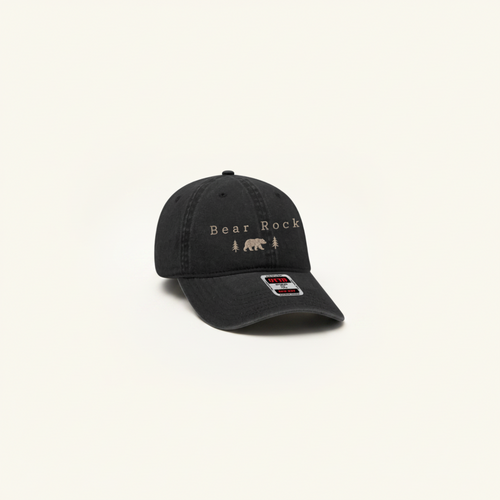Bear Rock Bear Hat | Black