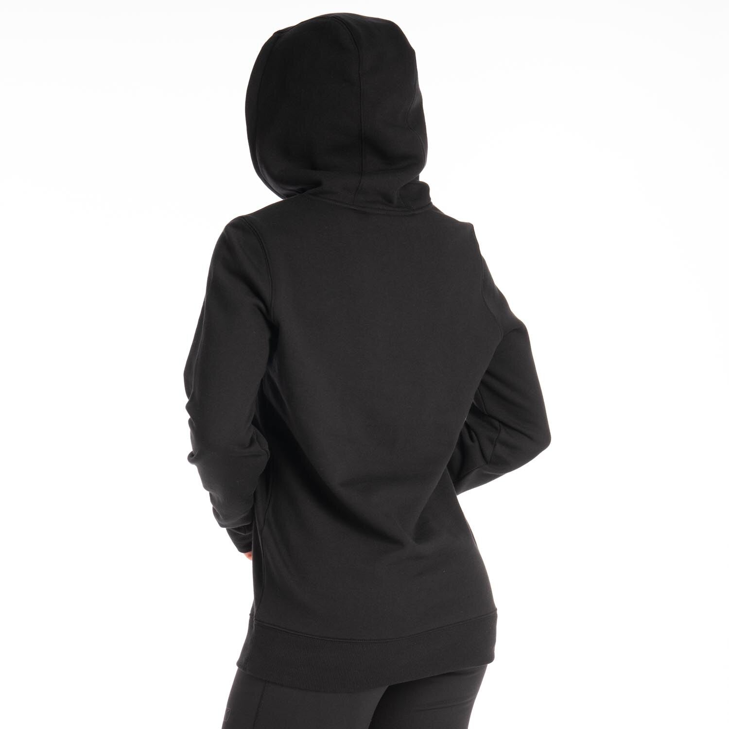 Klim Mariposa Long Pullover Hoodie Black - Wisteria