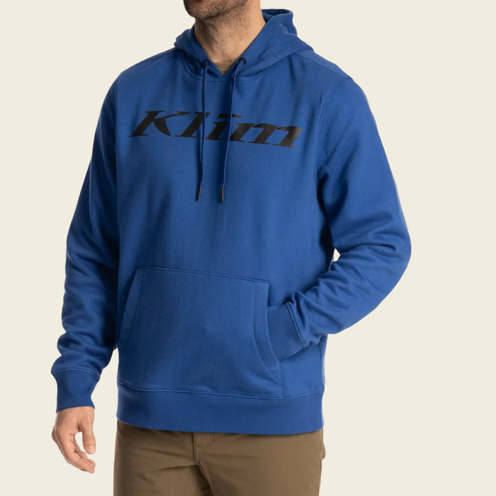 Klim Men's Pullover Hoodie Mazarine Blue - Black