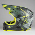 Klim F3 Carbon Helmet ECE Unruly Kombu Green - Hi-Vis