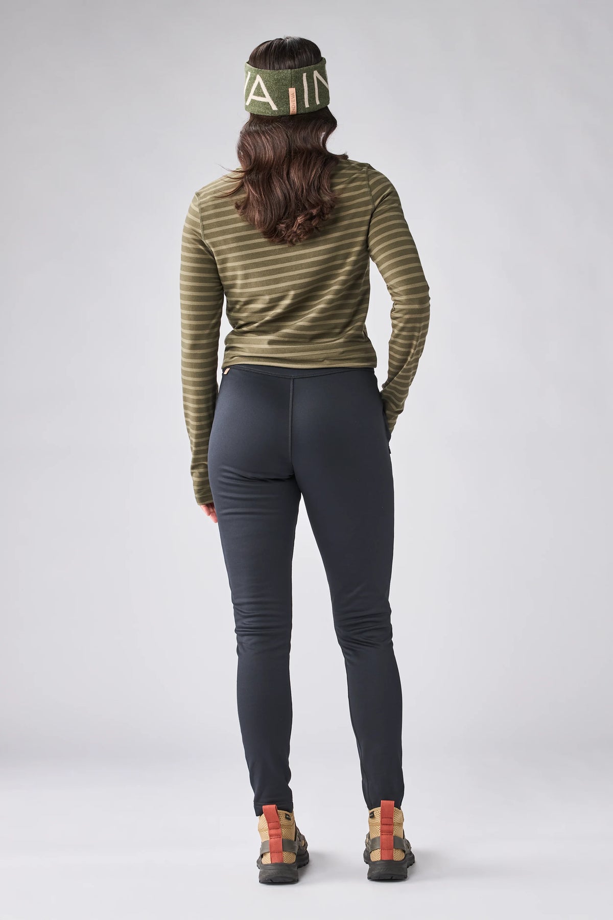 Indyeva TEPLO leggings in black