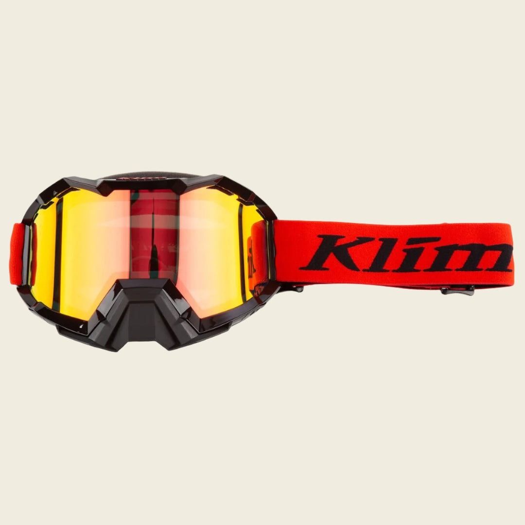 Klim Viper Snow Goggle Emblem Fiery Red - Black