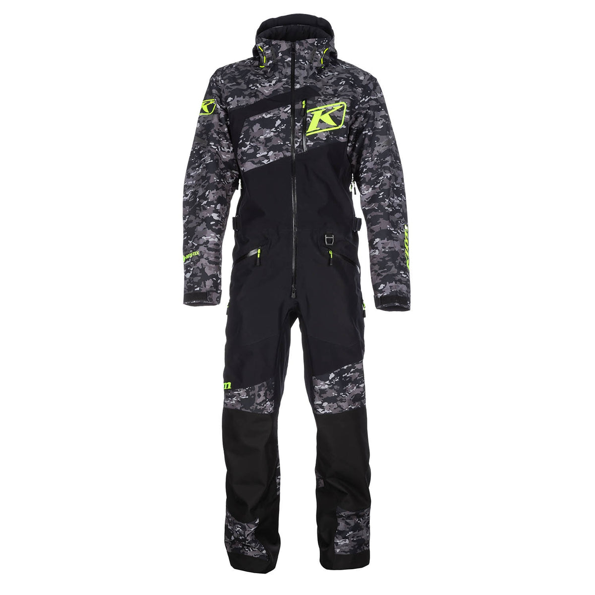 Klim Ripsa One-Piece - Black Camo - Hi-Vis