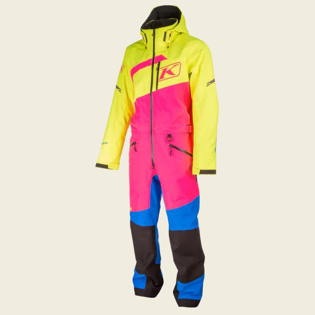 Klim Ripsa One-Piece Pink Glo - Hi-Vis