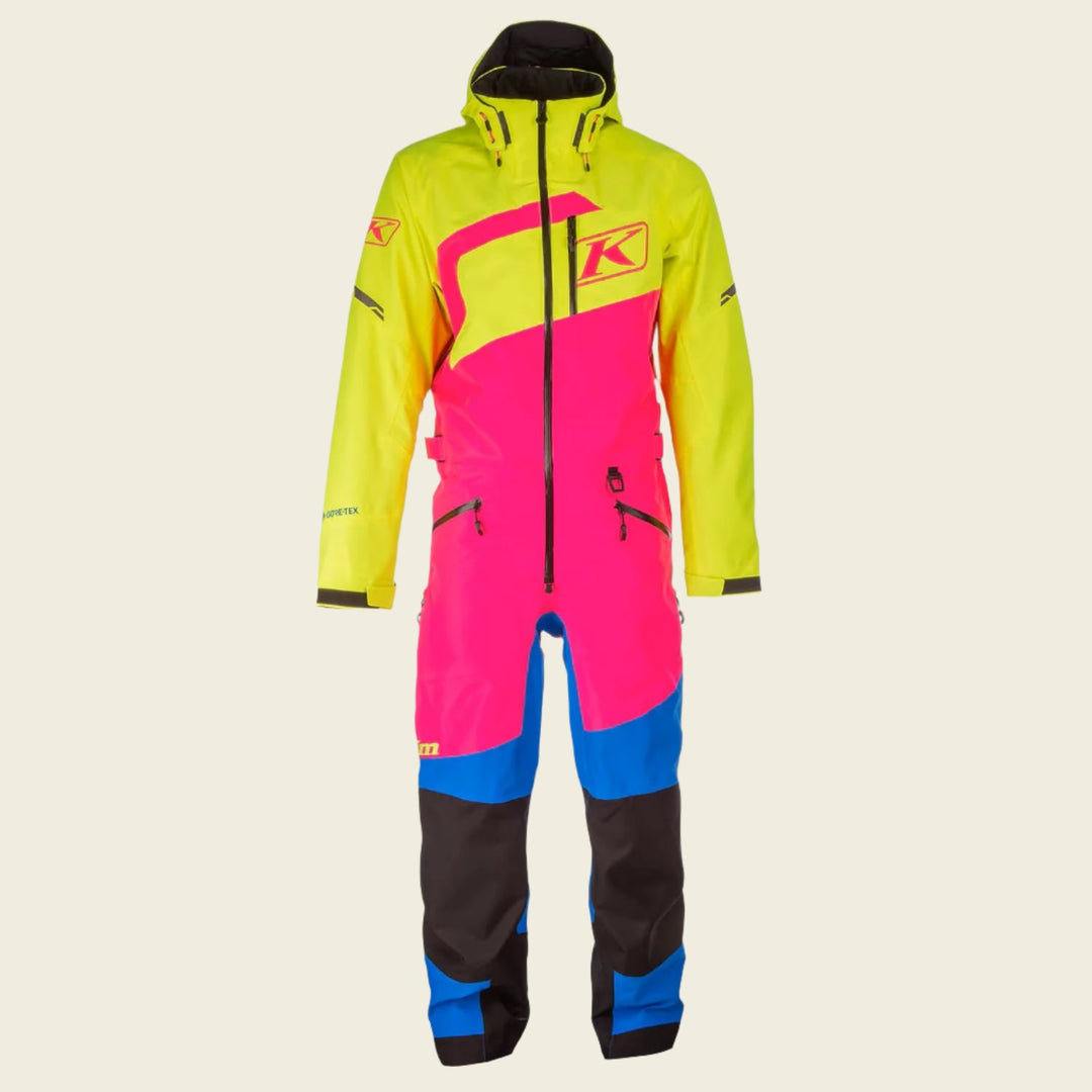 Klim Ripsa One-Piece Pink Glo - Hi-Vis