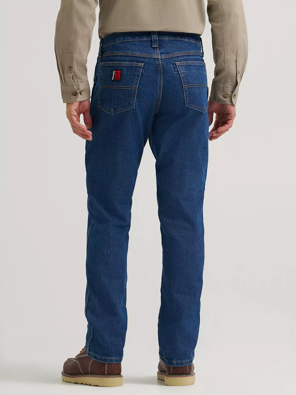 Wrangler RIGGS Workwear Advanced Comfort Five Pocket Jean | Mid Stone