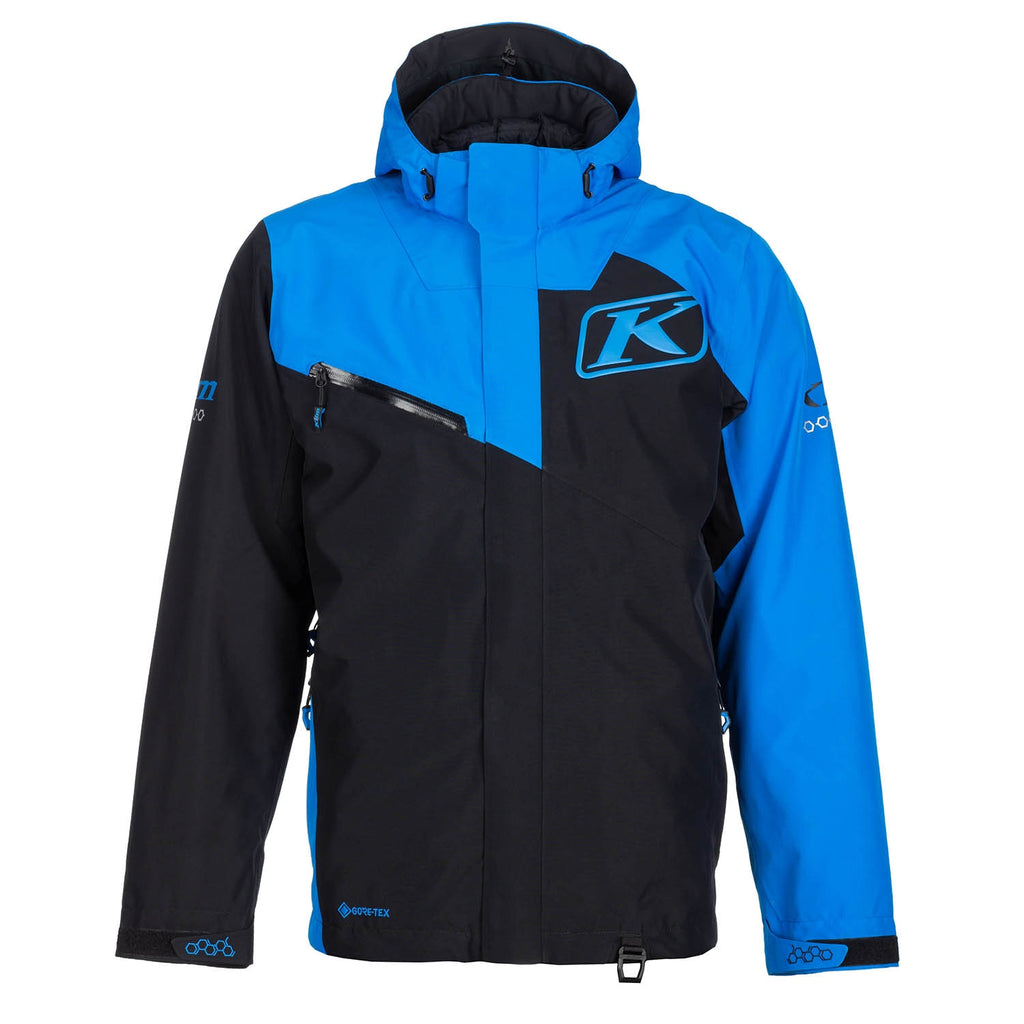 Klim Kompound Jacket - Black - Electric Blue Lemonade