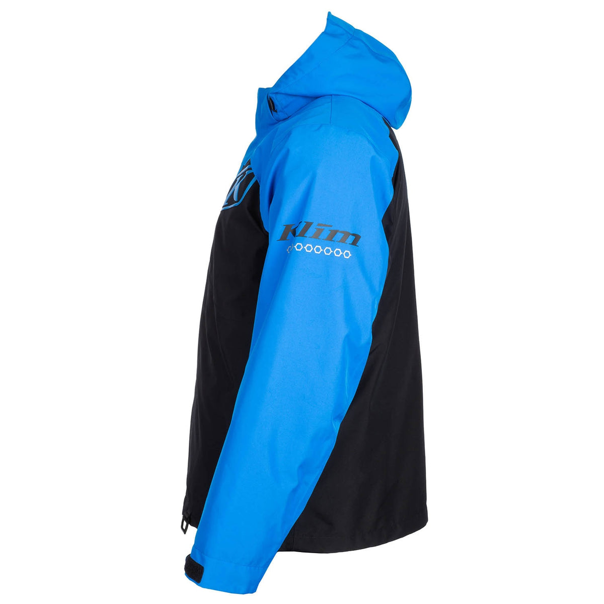 Klim Kompound Jacket - Black - Electric Blue Lemonade