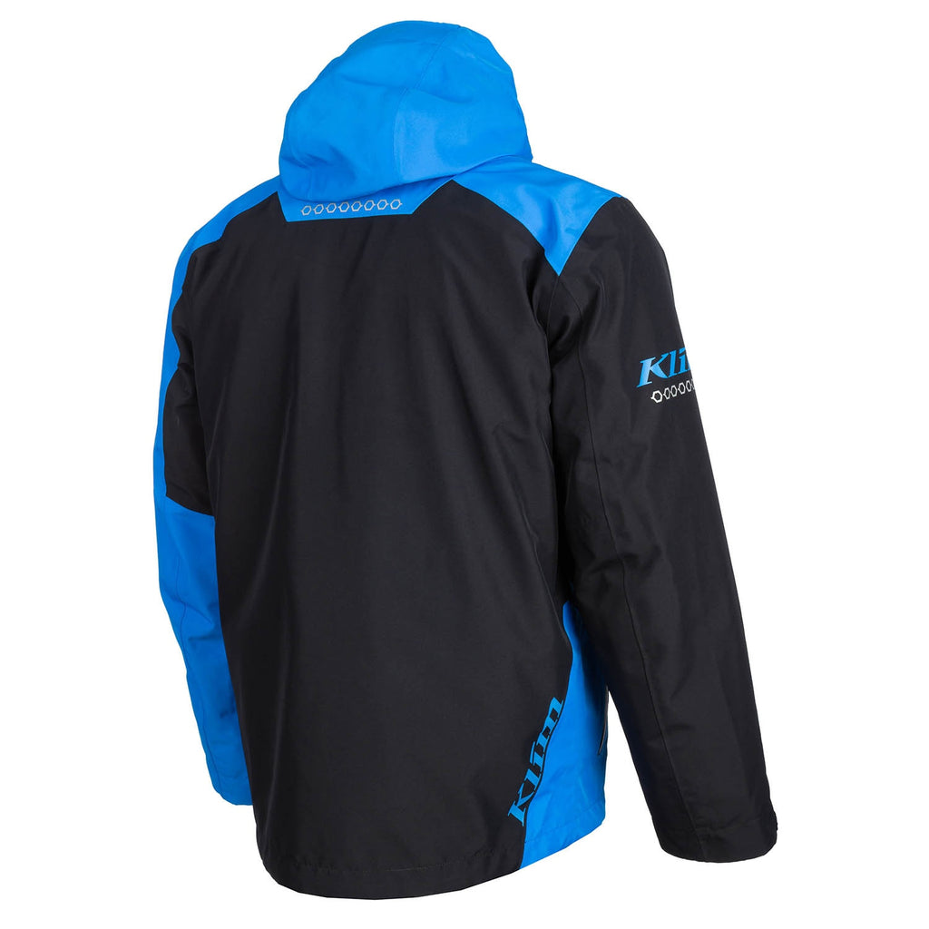 Klim Kompound Jacket - Black - Electric Blue Lemonade