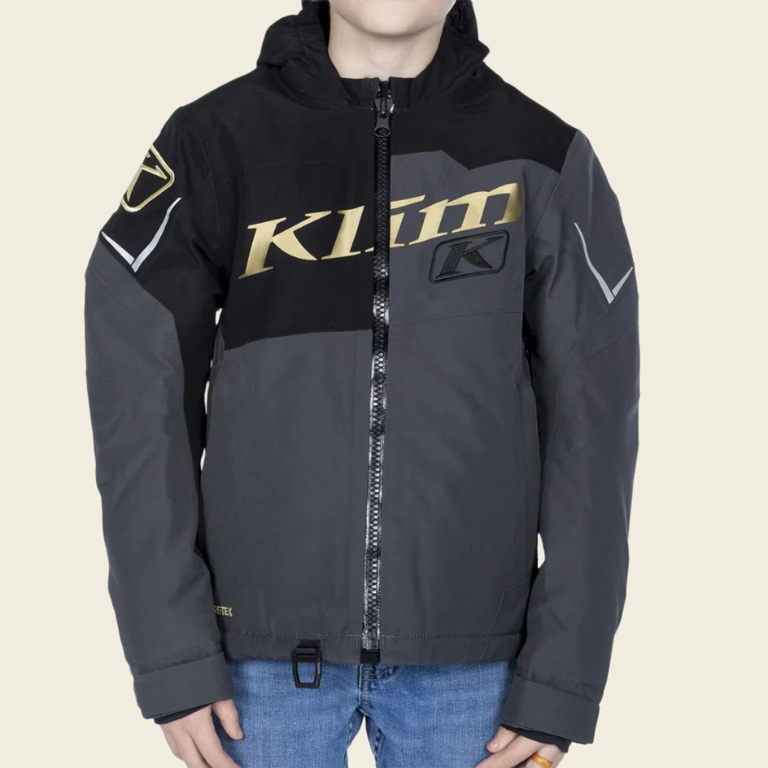 Youth Instinct Jacket Black - Metallic Gold