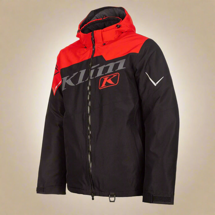 Klim Instinct Jacket Youth | Black - Fiery Red