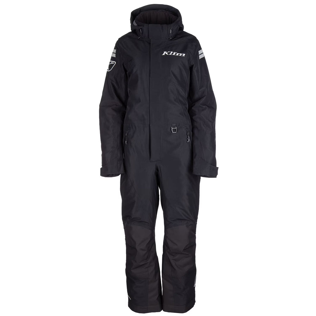 Klim Vailslide One-Piece | Black - Metallic Silver