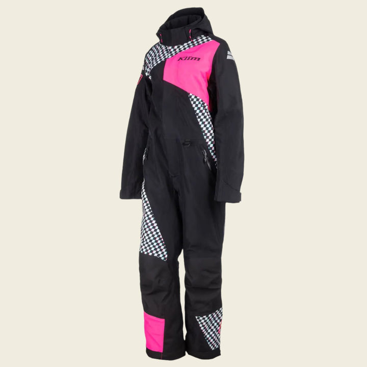 Klim Vailslide One-Piece Pink Glo - Black