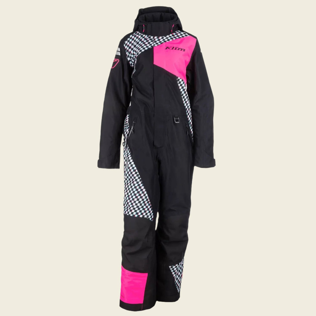 Klim Vailslide One-Piece Pink Glo - Black