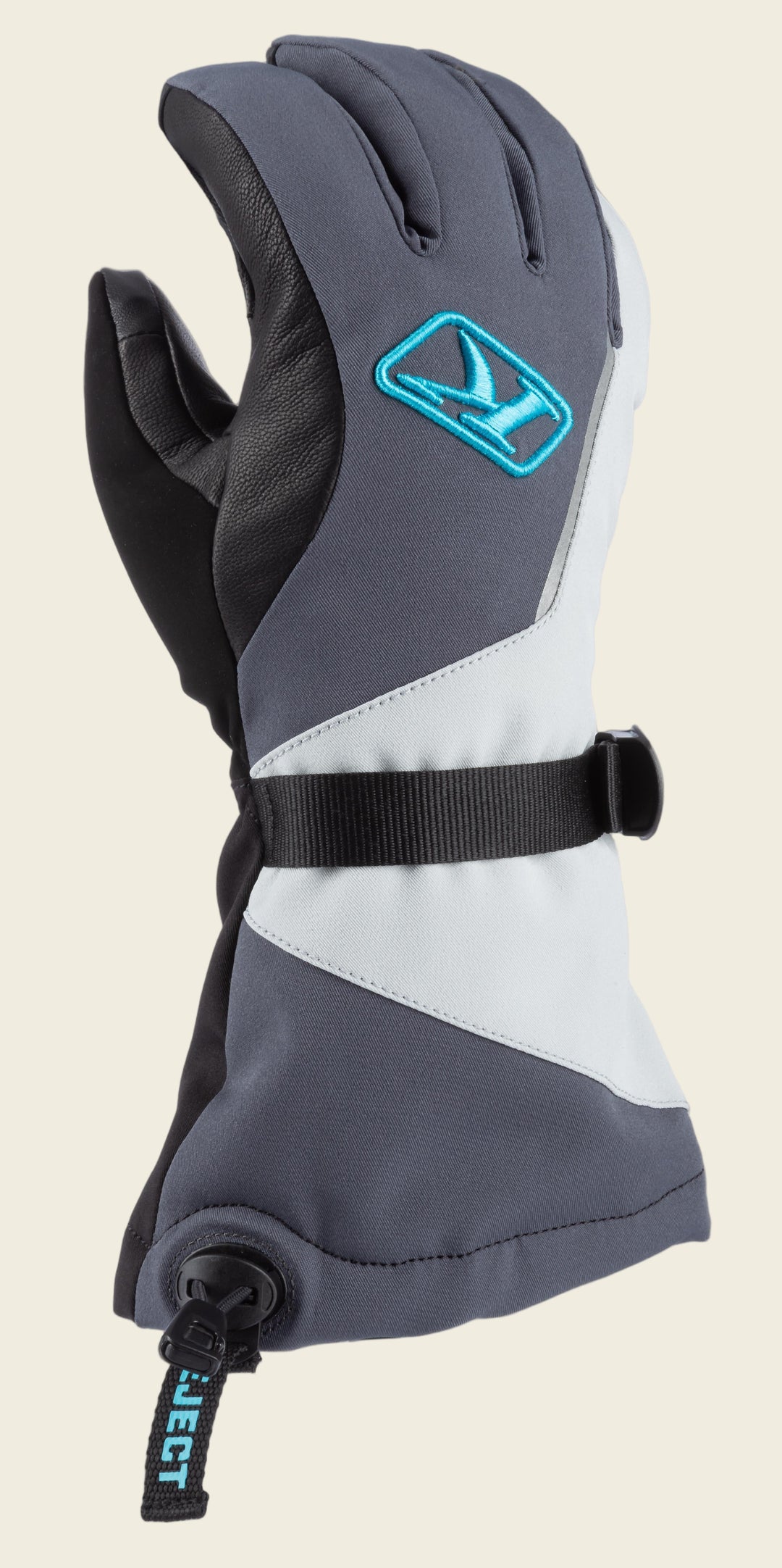 Klim Allure Glove | Asphalt - Scuba Blue