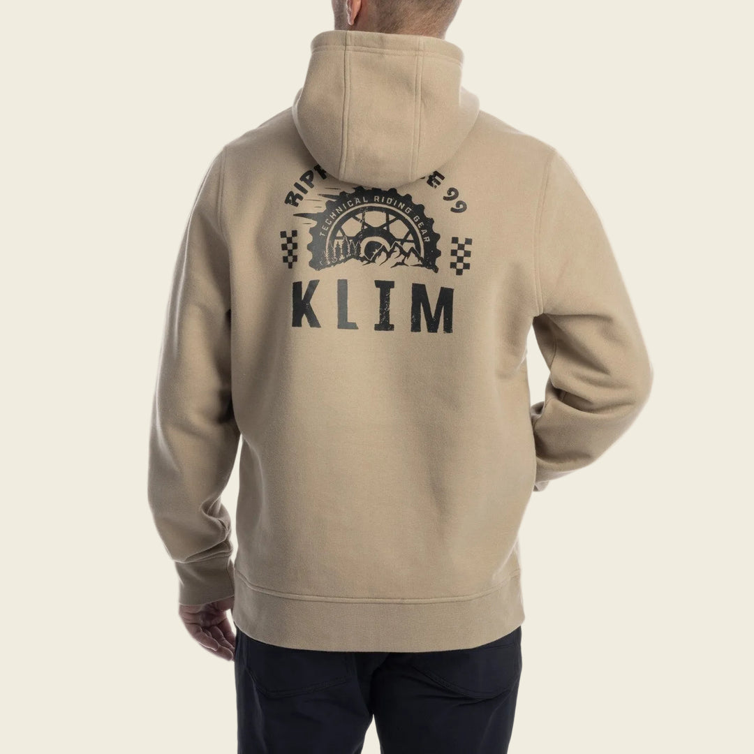 Klim Rippin' Pullover Hoodie | Montana Tan - Black