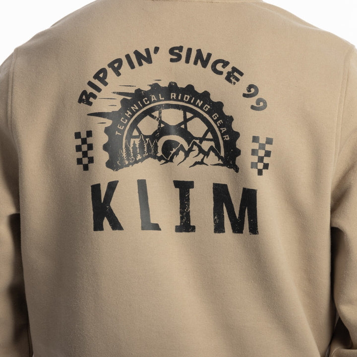 Klim Rippin' Pullover Hoodie | Montana Tan - Black