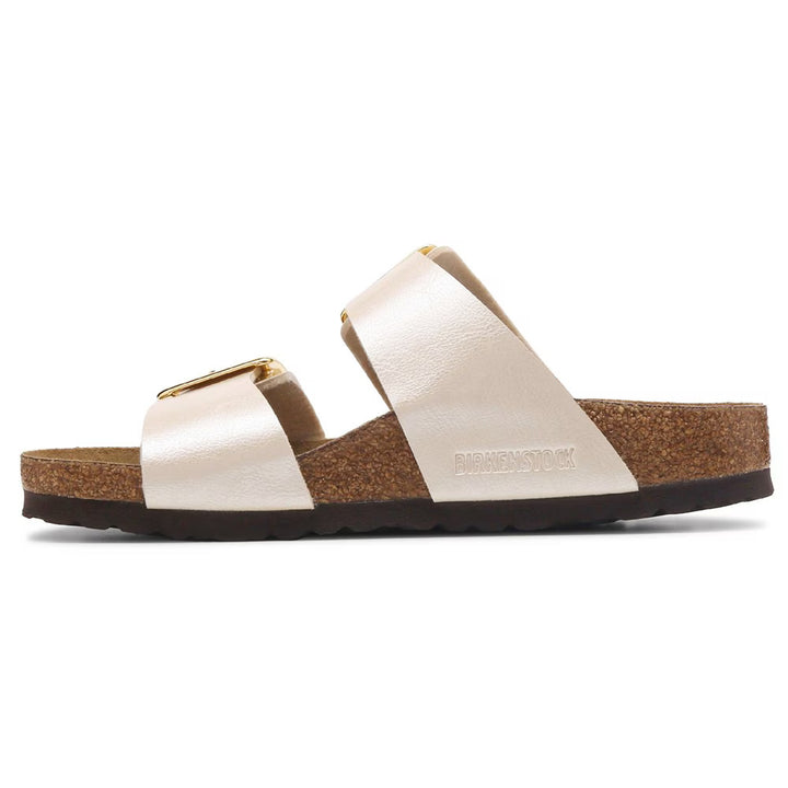 Sydney Luxe Buckle | Birko-Flor Patent | Graceful Pearl White