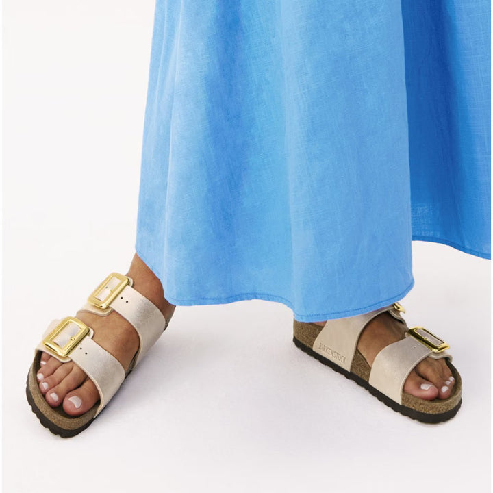 Sydney Luxe Buckle | Birko-Flor Patent | Graceful Pearl White