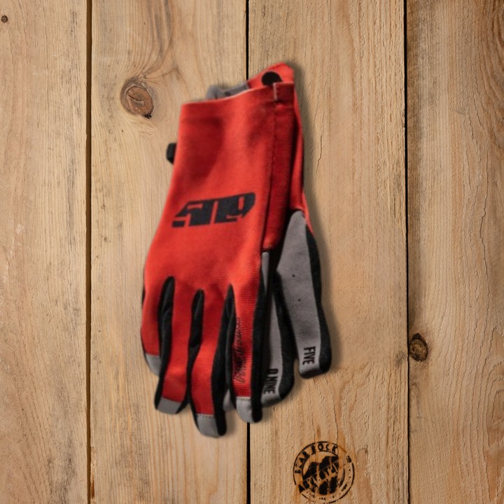 509 4 Low Gloves red