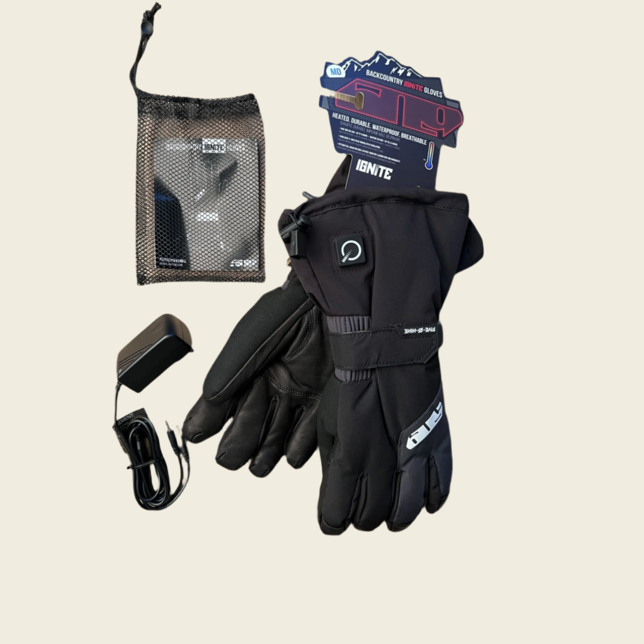 509 Backcountry Ignite Gloves Black