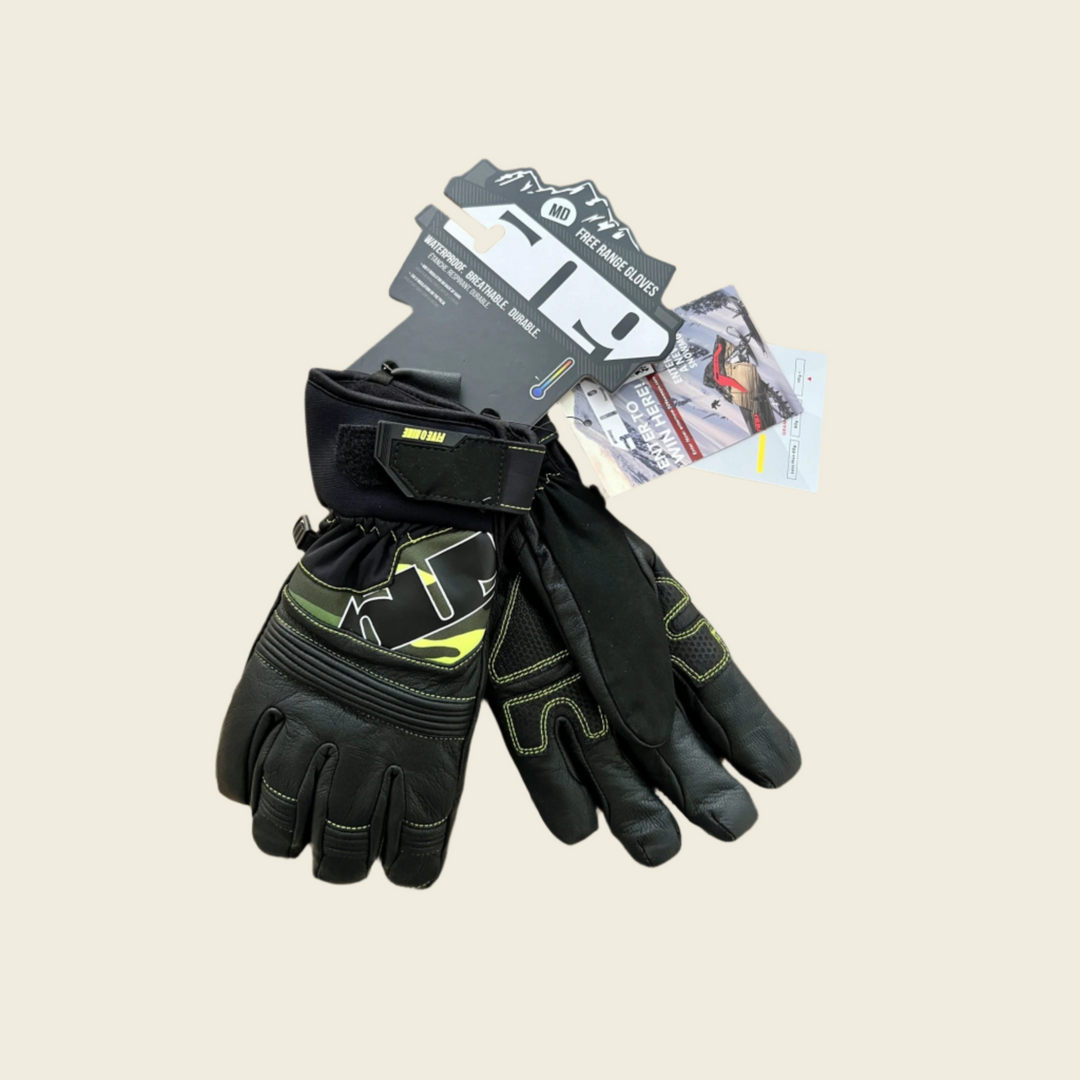 Waterproof snowmobile deals gloves