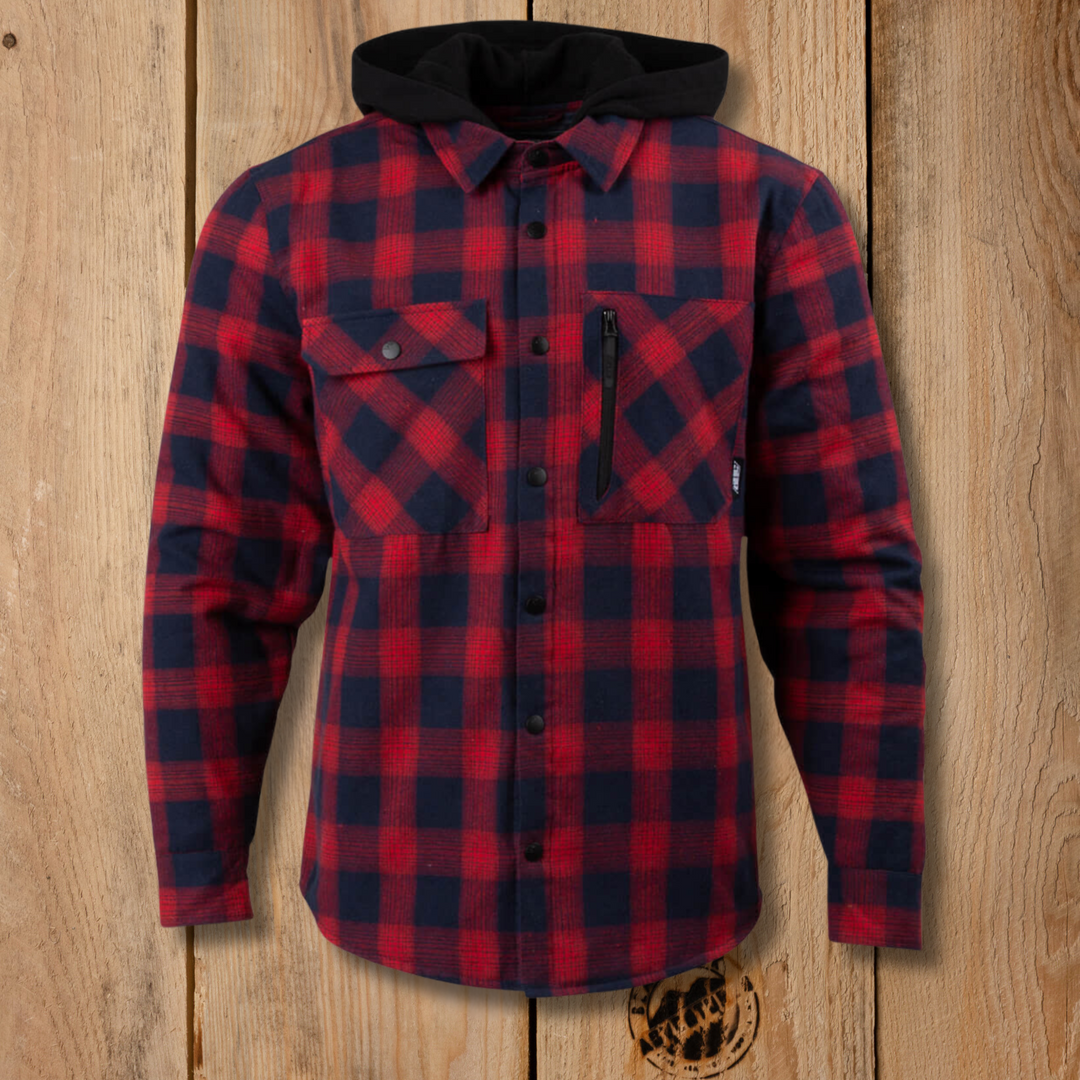 509 Men's Tech Flannel Red Blue check