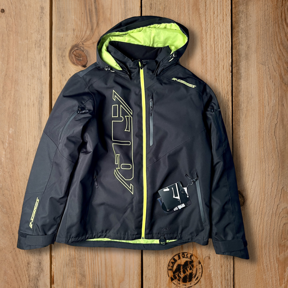 509 R-200 Insulated Snowmobile Jacket -  Black Lime