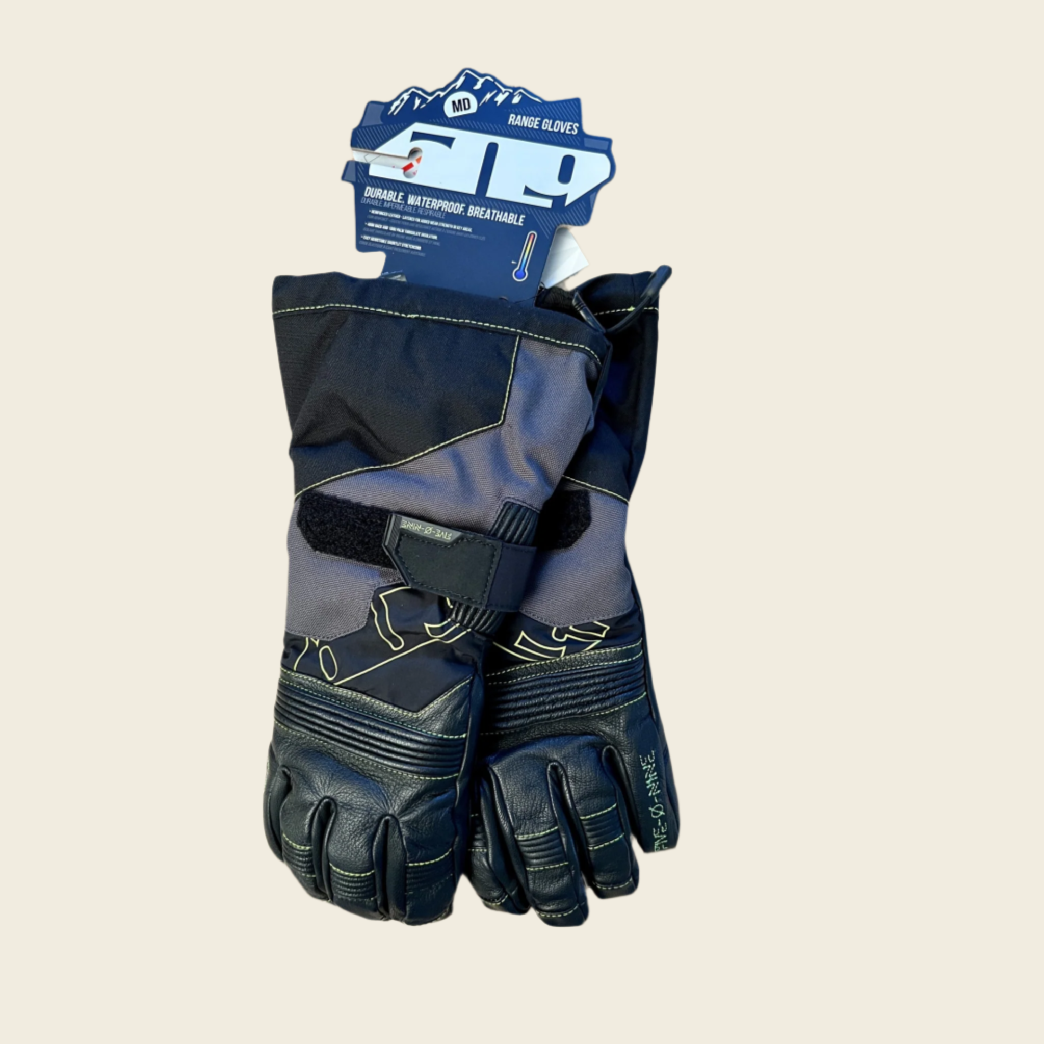 509 Range Insulated Gloves Lime