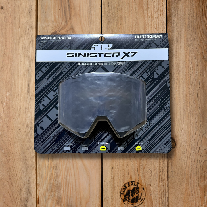 509 Sinister X7 Ignite S1 Lens Polarized Smoke tint