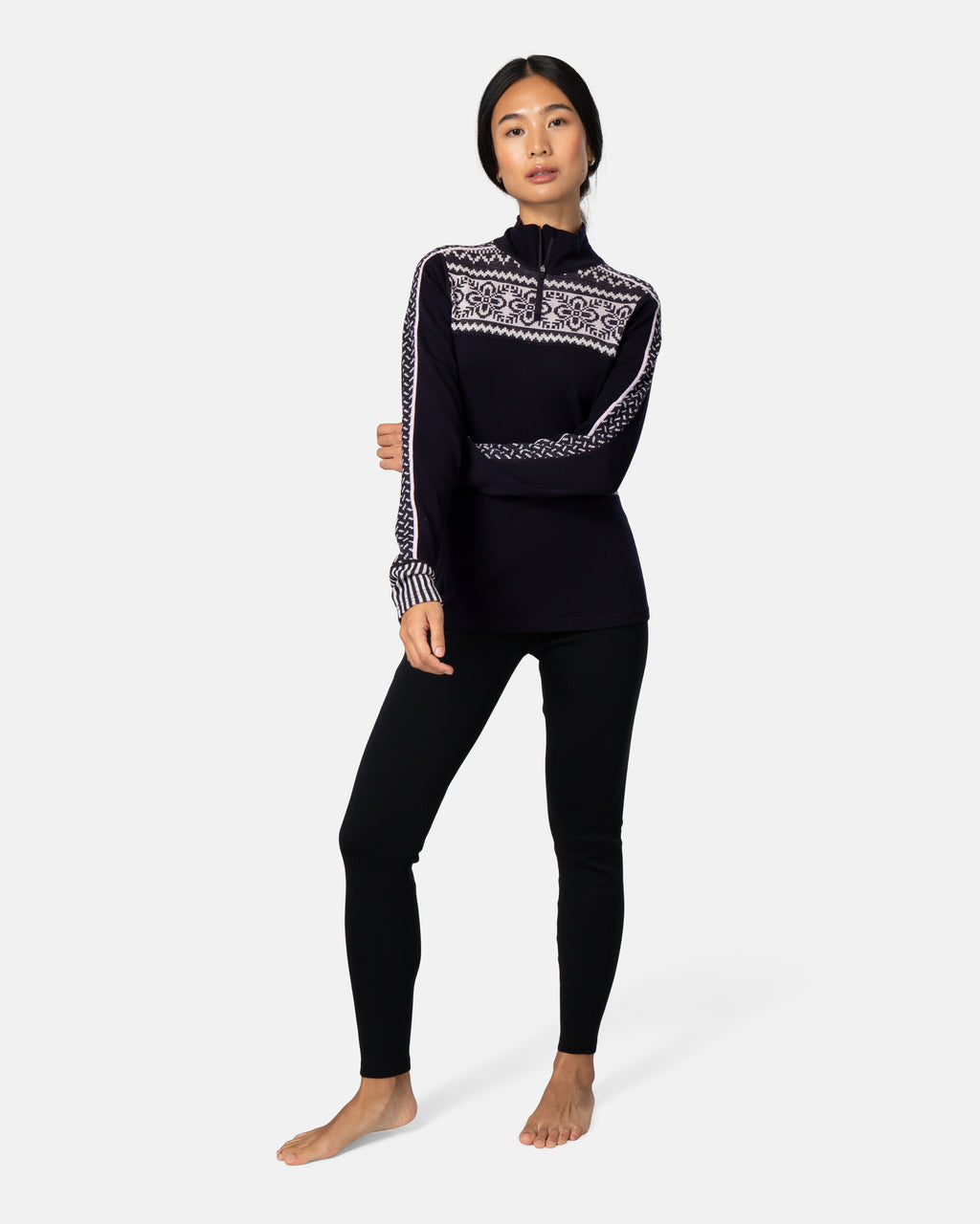 Kari Traa Ines Half Zip | Black
