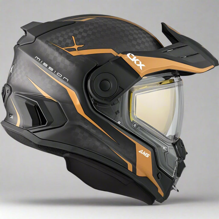 CKX Carbon Mission Helmet Carbon Fury Copper Matte