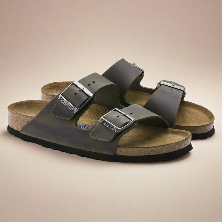 Arizona Soft Footbed Oiled Leather Sandal