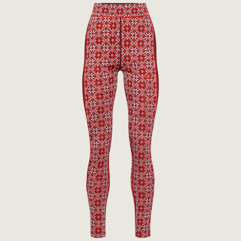 Kari Traa Edith Pants | Burgundy Red