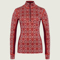 Kari Traa Edith Half Zip | Burgundy Red