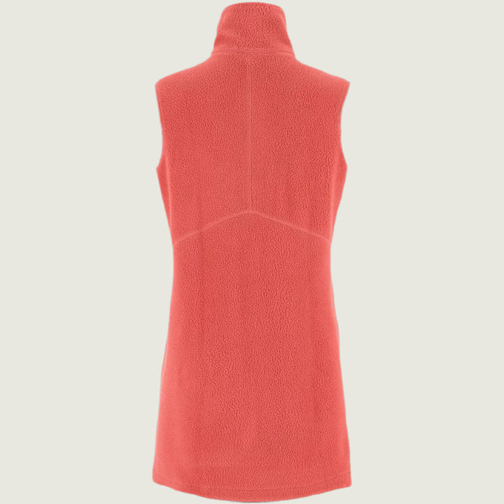 Kari Traa Sanne Pile Long Vest | Cedar