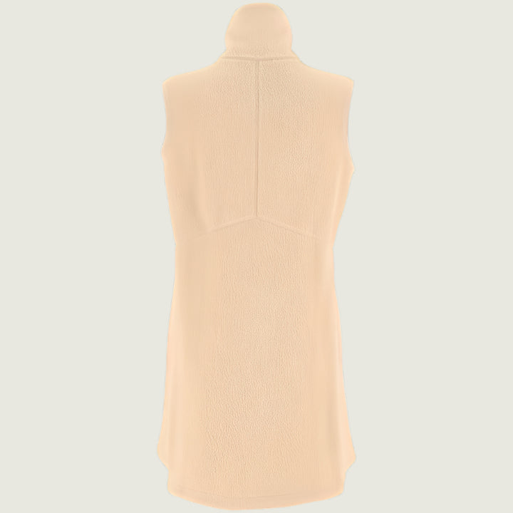 Kari Traa Sanne Pile Long Vest | Oat