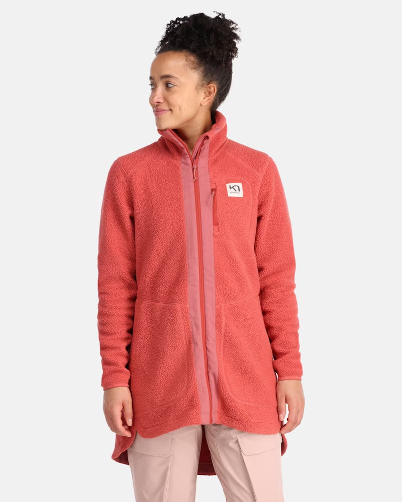 Sanne Pile Jacket – Bear Rock